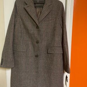 Classic Houndstooth Women's Coat